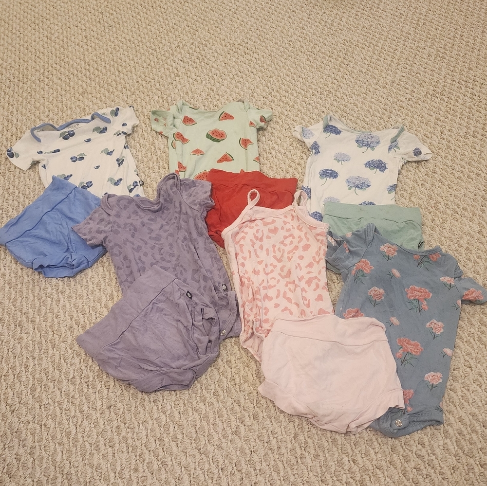Kyte Baby Onesie and Bummie Bundle 6-12 Months